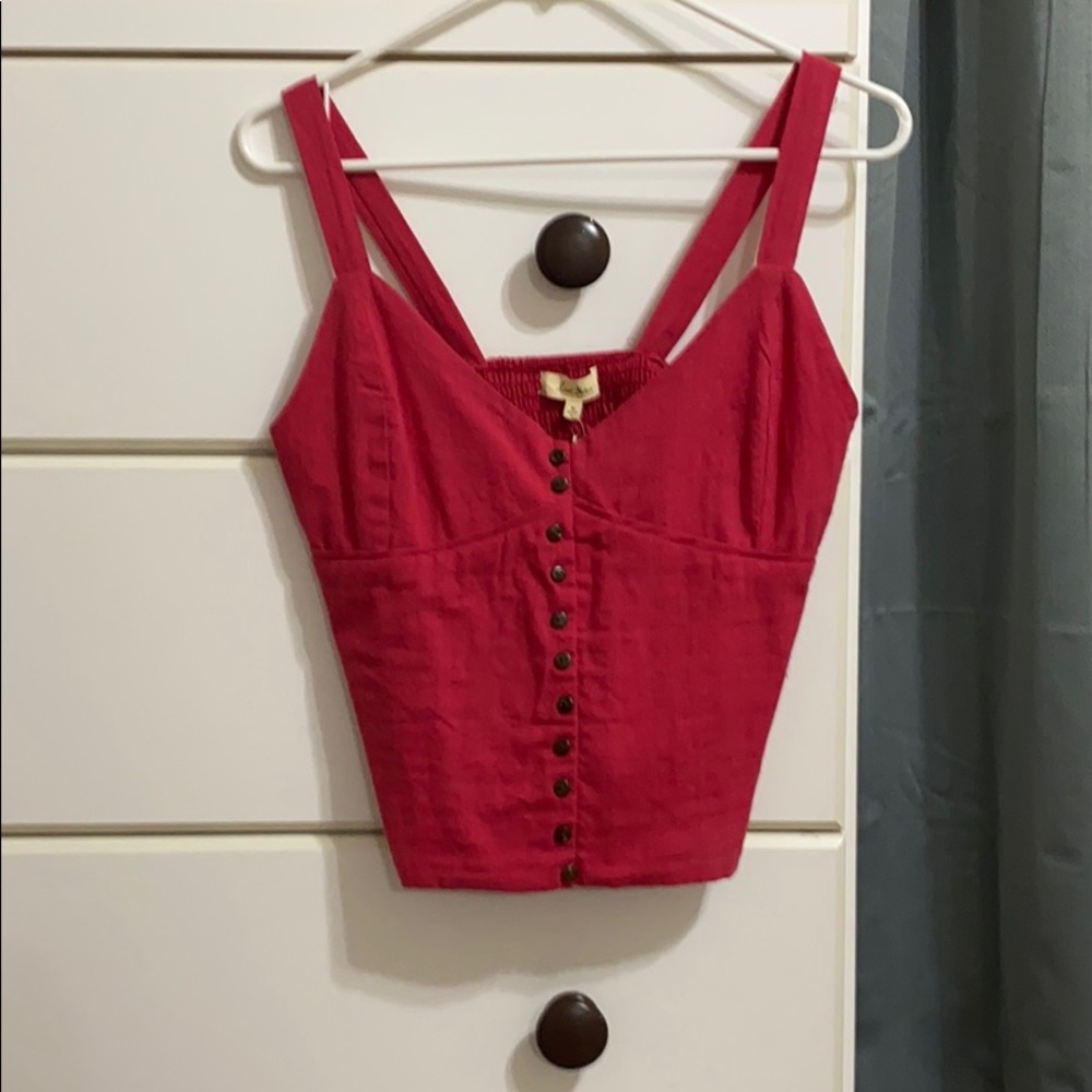 Crop top tank